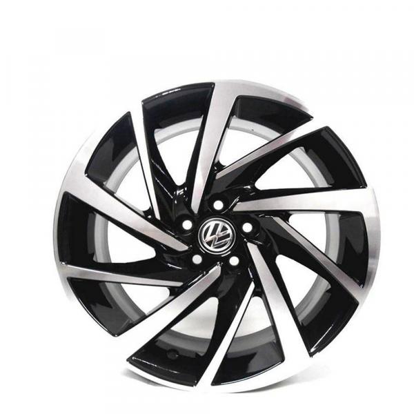 Jogo 4 Rodas Aro 18x7 Vw Novo Polo/ Virtus 5X100 BD Et 47 Krmai R93