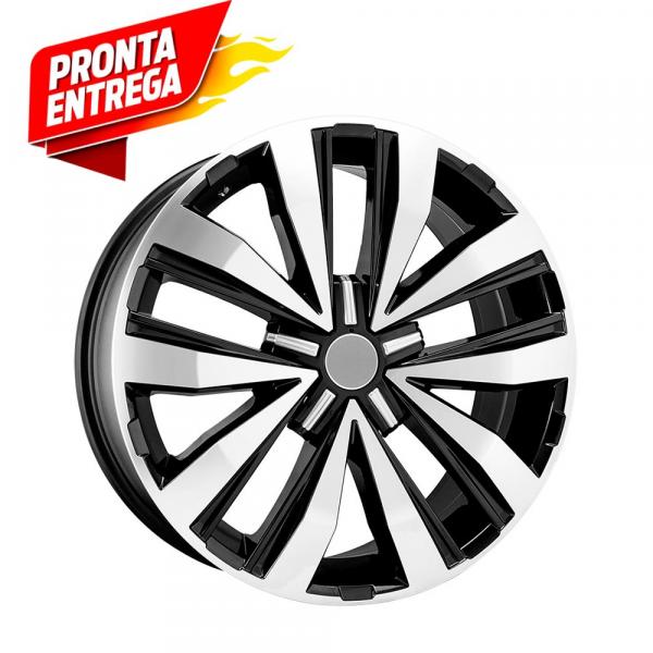 Jogo 4 Rodas Aro 22x9 Vw Amarok 5x120 BD Et40 Krmai R87