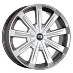 Jogo 4 Rodas Kr K-16 Aro 15 4x100/4x114 Prata Tala 6 Et 40