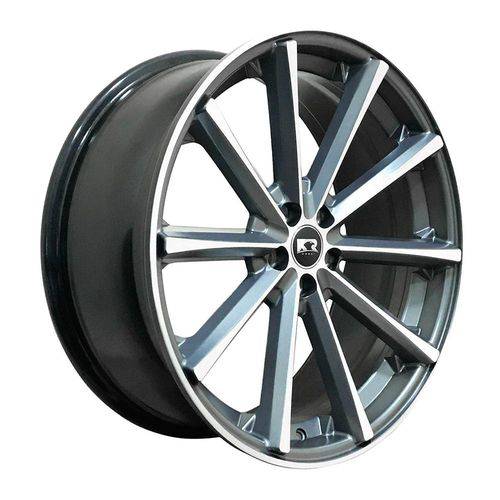 Jogo 4 Rodas Kr K-63 Aro 17 4x108 Grafite Fosco e Diamante (gfd) Tala 7 Et 32