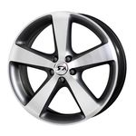 Jogo 4 Rodas Kr K-27 Aro 14 4x100 Black Gloss Tala 6 Et 40