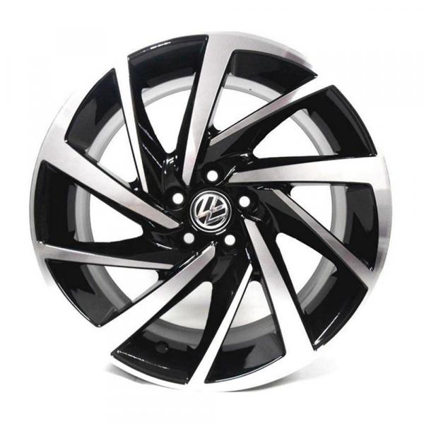 Jogo 4 Rodas Aro 17x7 Vw Novo Polo/Virtus 5x112 BD Et47 Krmai R93