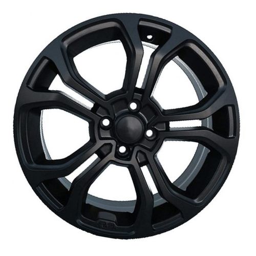 Jogo C/4 Rodas Aro 15X6,0 Krmai M7 4X100 Offset 38 B (Black)