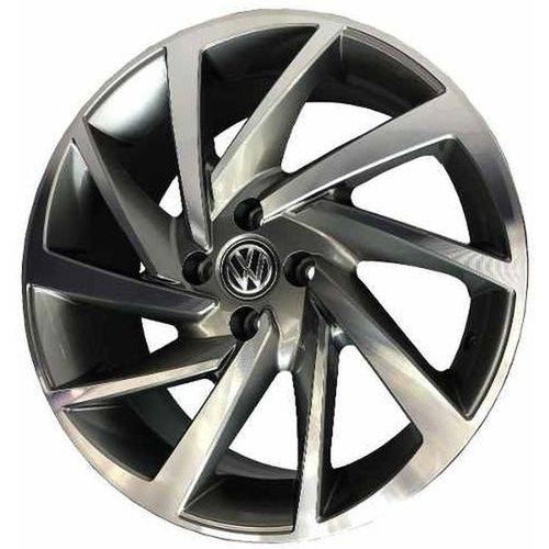 Jogo com 4 Rodas Aro 14X6,0 Krmai R93 4X100 Offset 30 Gd (Graphite Diamond) Novo Polo