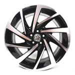 Jogo C/4 Rodas Aro 15X6,0 Krmai R93 5X100 Offset 38 Bd (Black Diamond) Novo Polo