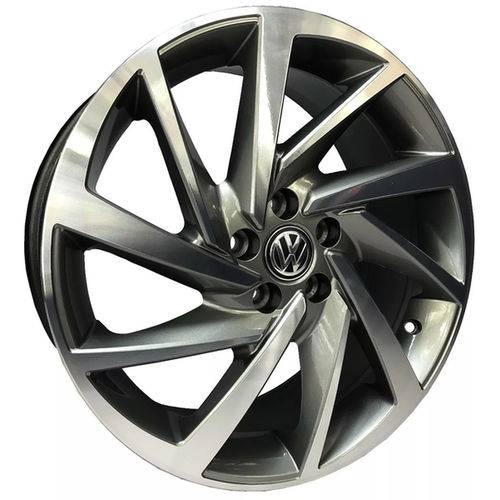 Jogo C/4 Rodas Aro 15X6,0 Krmai R93 5X100 Offset 38 Gd (Graphite Diamond) Novo Polo