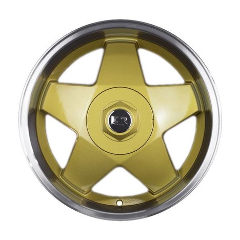 Jogo C/4 Rodas Aro 15X7,0 Krmai K56 4X100/108 Offset 32 Dd (Dourado Diamond) Borbet