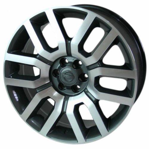 Jogo C/4 Rodas Aro 16X7,0 Krmai R49 6X114 Offset 23 Gd (Graphite Diamond) Nissan Frontier