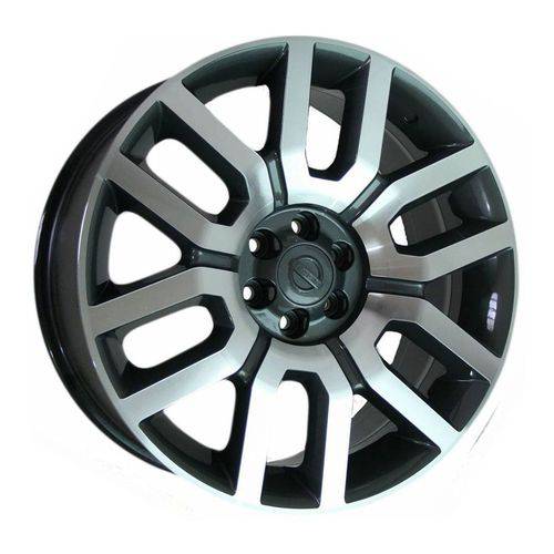 Jogo C/4 Rodas Aro 16X7,0 Krmai R49 6X114 Offset 23 Gd (Graphite Diamond) Nissan Frontier