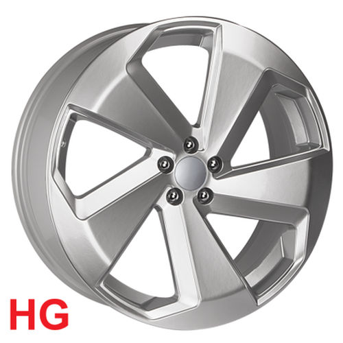 Jogo C/4 Rodas Aro 17X7,0 Krmai R71 5X112 Offset 38 Hg (Hyper Gloss) Golf Gti Alemao