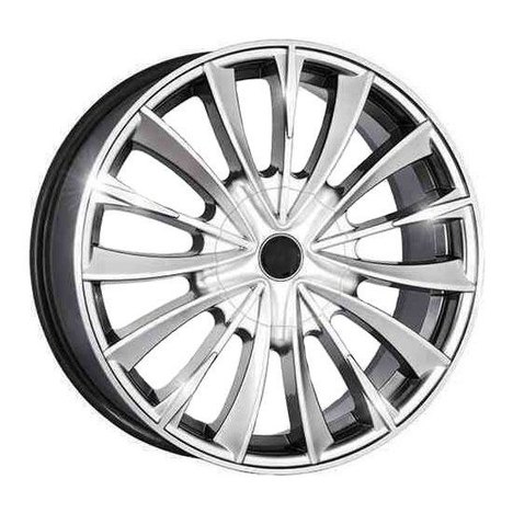 Jogo C/4 Rodas Aro 17X7,0 Krmai K45 5X100/112 Offset 40 Sd (Silver Diamond) Z3