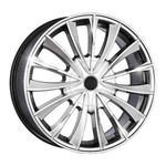 Jogo C/4 Rodas Aro 17x7,0 Krmai K45 5x100/112 Offset 40 Sd (silver Diamond) Z3