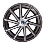 Jogo C/4 Rodas Aro 17x7,0 Krmai K51 5x112 Offset 40 Gd (graphite Diamond) Vossen