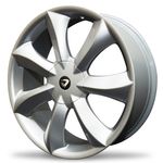 Jogo C/4 Rodas Aro 17X7,0 Krmai K54 5X100/114 Offset 40 Ss (Silver Star) Santorini