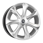 Jogo C/4 Rodas Aro 17x7,0 Krmai K54 5x100/114 Offset 40 Ss (silver Star) Santorini