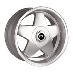 Jogo C/4 Rodas Aro 17x7,0 Krmai K56 4x100/108 Offset 38 Sd (silver Diamond) Borbet