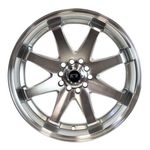 Jogo C/4 Rodas Aro 17x7,0 Krmai K59 5x100/114 Offset 38 Ss (silver Star)