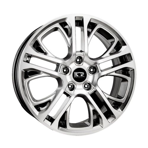 Jogo C/4 Rodas Aro 17x7,0 Krmai K62 4x100 Offset 40 Bg (black Gloss)