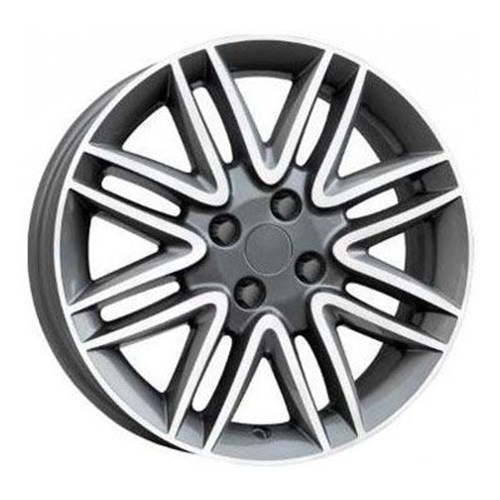 Jogo C/4 Rodas Aro 17X7,0 Krmai R14 4X98 Offset 42 Gd (Graphite Diamond) Punto Sporting