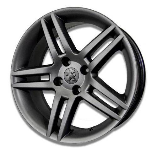 Jogo C/4 Rodas Aro 17X7,0 Krmai R41 4X108 Offset 25 Gf (Graphite Fosco) Peugeot 308