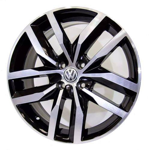 Jogo C/4 Rodas Aro 17X7,0 Krmai R46 4X100 Offset 41 Bd (Black Diamond) Golf High-Line