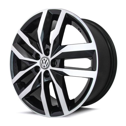 Jogo C/4 Rodas Aro 17X7,0 Krmai R46 4X100 Offset 41 Bd (Black Diamond) Golf High-Line