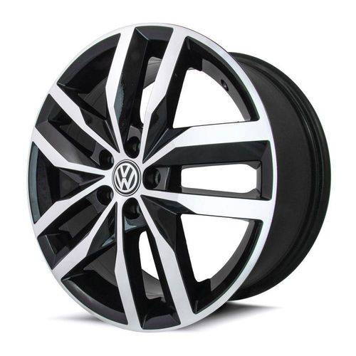 Jogo C/4 Rodas Aro 17x7,0 Krmai R46 4x100 Offset 41 Bd (black Diamond) Golf High-line