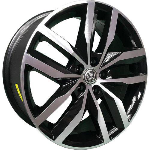 Jogo C/4 Rodas Aro 17X7,0 Krmai R46 5X100 Offset 41 Bd (Black Diamond) Golf High-Line