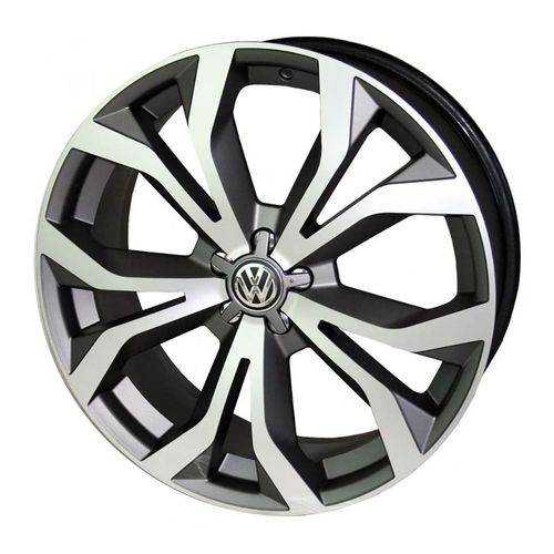 Jogo C/4 Rodas Aro 17x7,0 Krmai R35 5x100 Offset 40 Gd (graphite Diamond) Audi Rs6