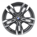 Jogo C/4 Rodas Aro 17X7,0 Krmai R56 5X100 Offset 40 Gd (Graphite Diamond) Bmw M6