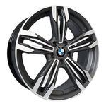 Jogo C/4 Rodas Aro 17x7,0 Krmai R56 5x112 Offset 40 Gd (graphite Diamond) Bmw M6