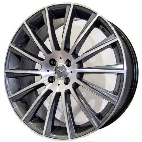 Jogo C/4 Rodas Aro 17x7,0 Krmai R66 4x108 Offset 40 Gd (graphite Diamond) Mercedes C63 Am