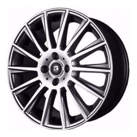 Jogo C/4 Rodas Aro 17X7,0 Krmai R66 4X108 Offset 40 Gd (Graphite Diamond) Mercedes C63 Am