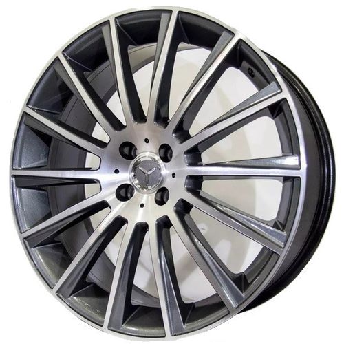 Jogo com 4 Rodas Aro 14X6,0 Krmai R66 4X100 Offset 30 Gd (Graphite Diamond) Mercedes C63 Am