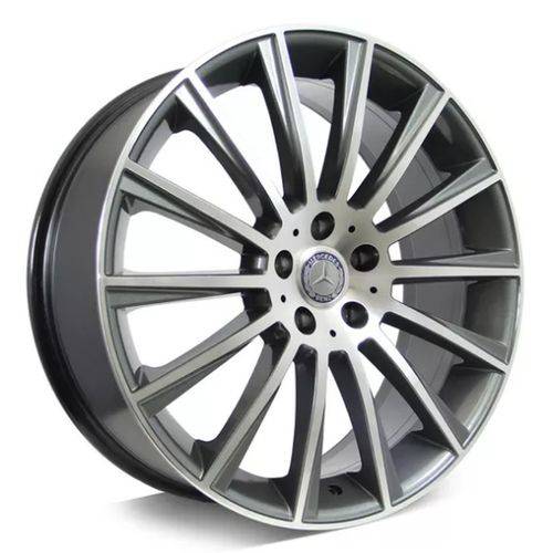 Jogo C/4 Rodas Aro 17X7,0 Krmai R66 5X100 Offset 40 Gd (Graphite Diamond) Mercedes C63 Am