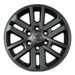 Jogo C/4 Rodas Aro 17x7,0 Krmai R37 6x139 Offset 23 Gf (graphite Fosco) Hilux 2012