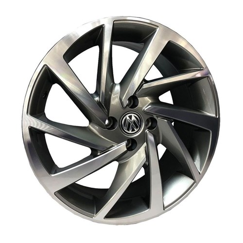 Jogo C/4 Rodas Aro 17X7,0 Krmai R93 4X100 Offset 38 Gd (Graphite Diamond) Novo Polo