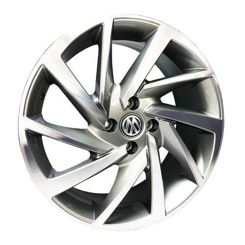 Jogo C/4 Rodas Aro 17x7,0 Krmai R93 5x100 Offset 38 Sd (silver Diamond) Novo Polo