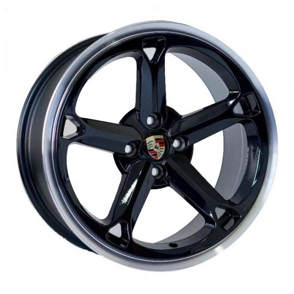 Jogo C/4 Rodas Aro 17x8,0 Krmai M9 4x108 Offset 30 Bd (black Diamond)