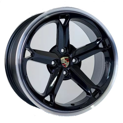 Jogo C/4 Rodas Aro 17X8,0 Krmai M9 4X108 Offset 30 Bd (Black Diamond)