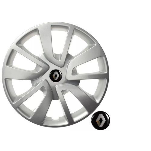 Jogo Calota Renault Logan Aro 15 2016 - 4pcs