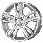 Jogo com 4 Rodas Aro 14X6,0 Krmai R24 4X98 Offset 35 Ss (Silver Star) Strada Adventure