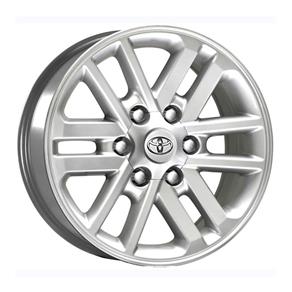 Jogo com 4 Rodas Aro 16X7,0 Krmai R37 6X139,7 Offset 23 Ss (Silver Star) Hilux 2012