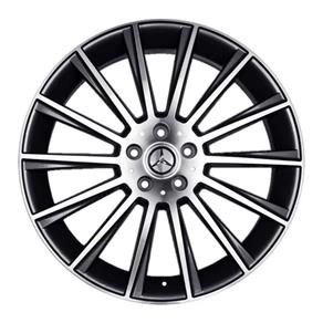 Jogo com 4 Rodas Aro 17X7,0 Krmai R66 5X100 Offset 40 Bd (Black Diamond) Mercedes C63 Am