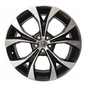 Jogo com 4 Rodas Aro 17X7,0 Krmai R29 5X114,3 Offset 40 Bd (Black Diamond) New Civic