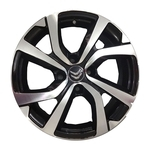 Jogo com 4 Rodas Zunky ZK865 (C4 Cactus) aro 16 4 x 108 Diamante preto tala 6 ET 25