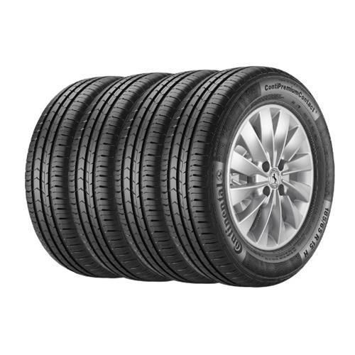 Jogo de 4 Pneus 185/65R15 88H ContiPremiumContact 5 Continental - Continental Pneus