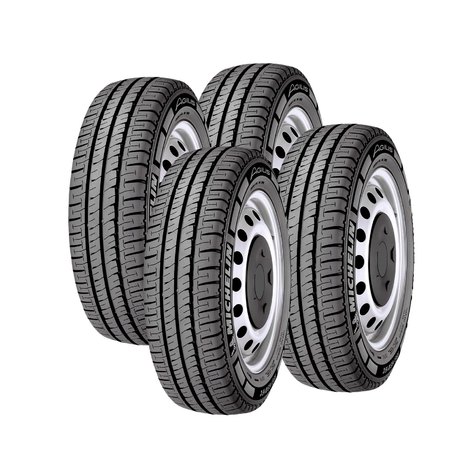 Jogo de 4 Pneus Michelin Aro 15 Agilis 195/70R15 104/102R