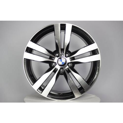 Jogo de 4 Rodas Cosmos Bmw X6 / Aro 20 / 5x120 Et 40 / Preta Diamantada