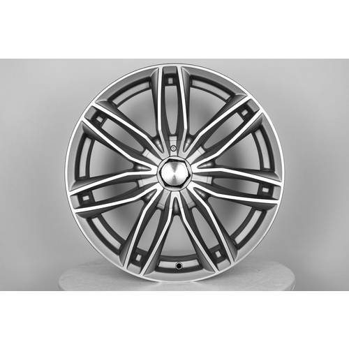 Jogo de 4 Rodas Hd / Raw Audi Quattro Concept / Aro 17 / 4 Furos / Grafite Fosca Diamantada